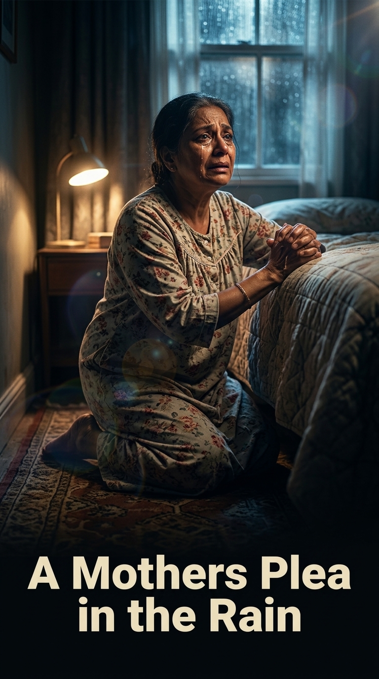 A Mothers Plea in the Rain