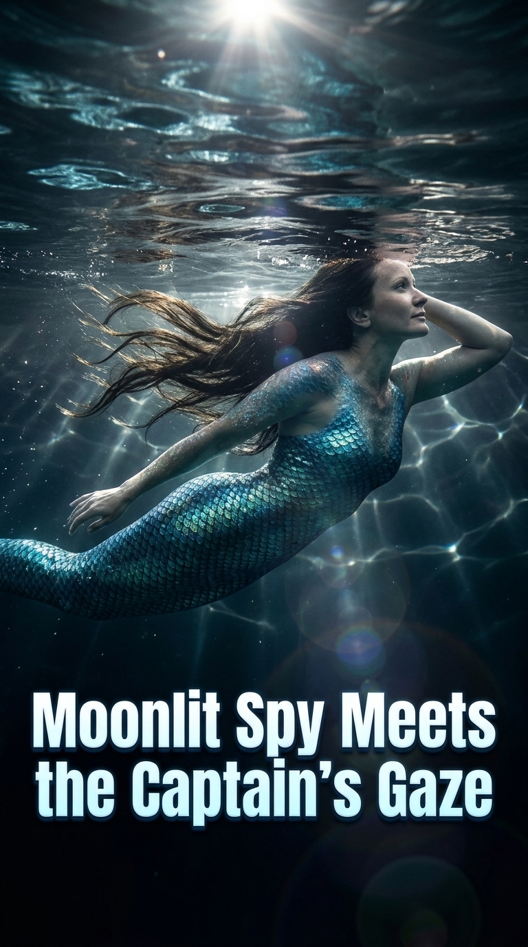 Moonlit Spy Meets the Captain's Gaze