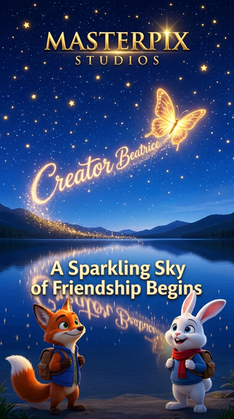 A Sparkling Sky of Friendship Begins