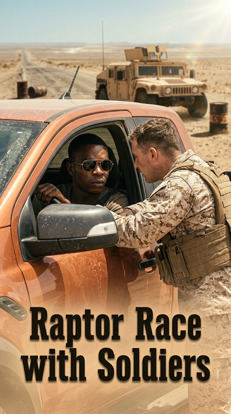 Raptor Race with Soldiers