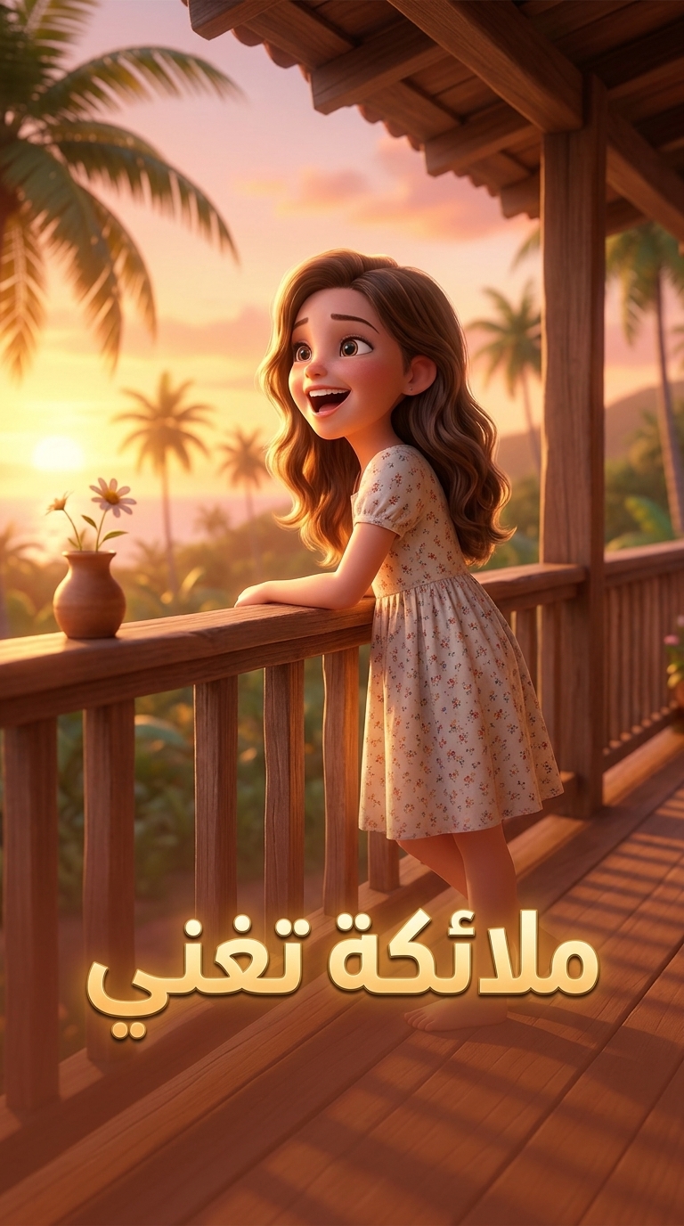 ملائكة تغني