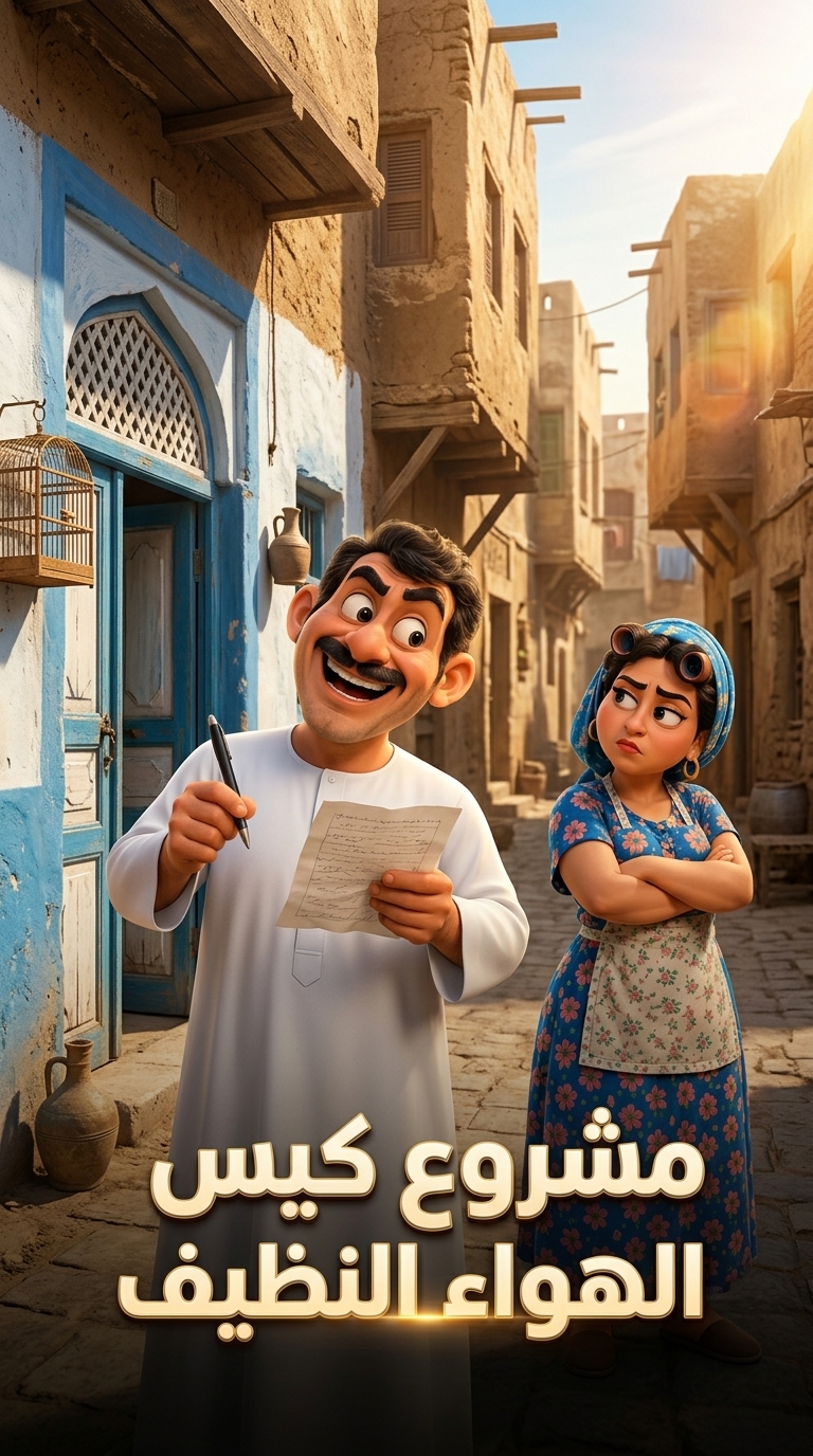مشروع كيس الهواء النظيف