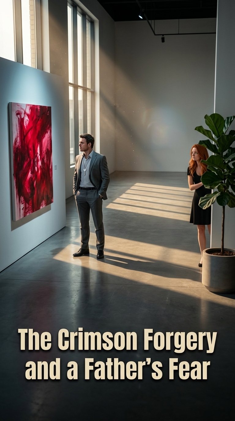 The Crimson Forgery and a Father's Fear