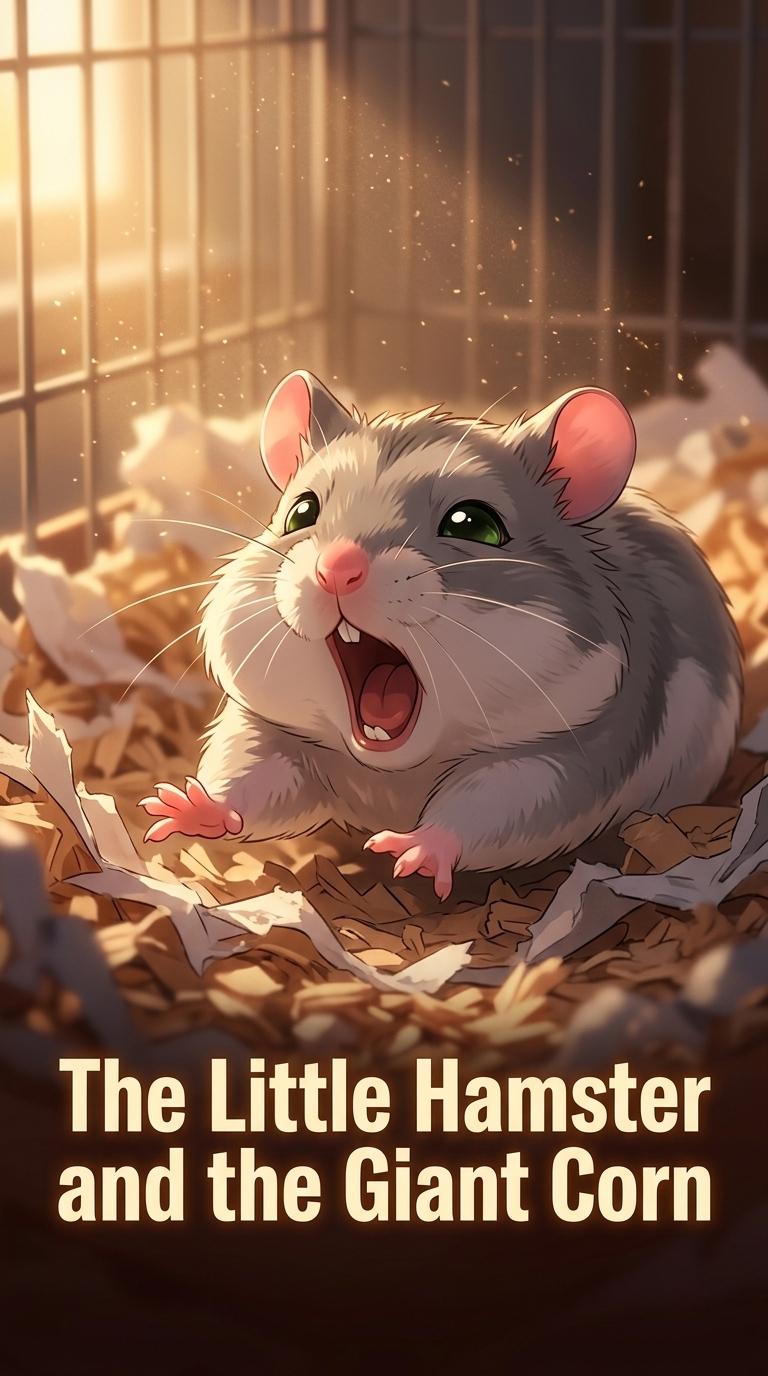 The Little Hamster and the Giant Corn