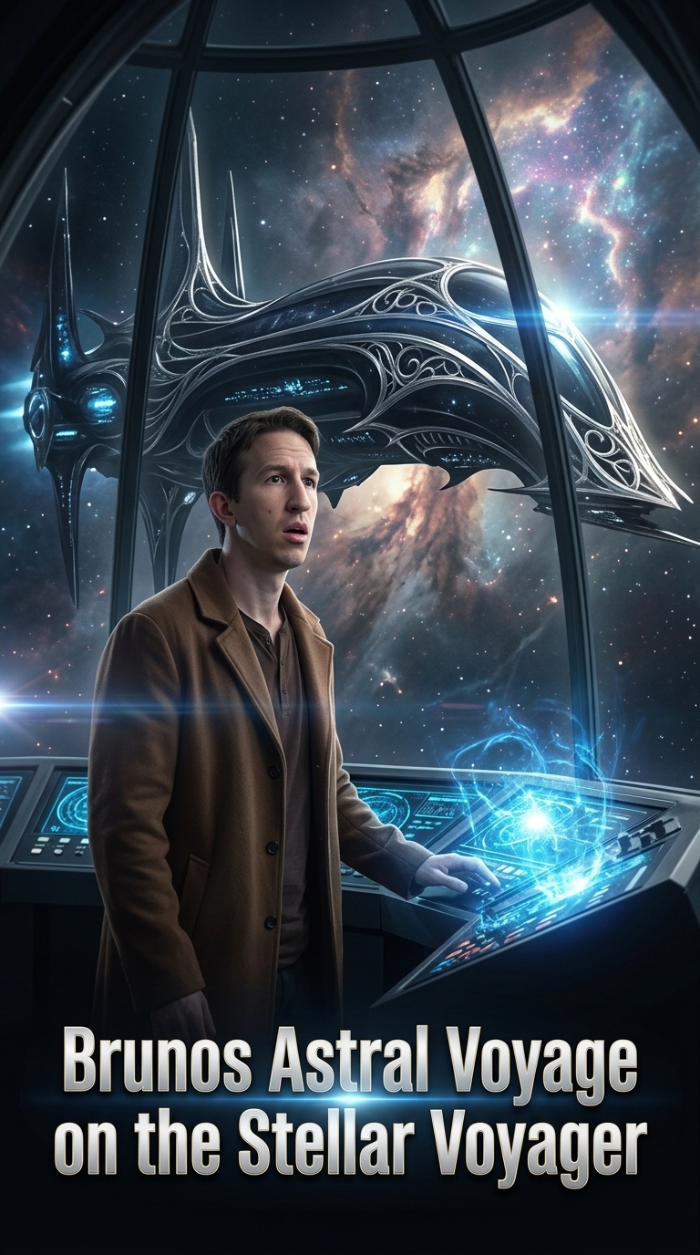 Brunos Astral Voyage on the Stellar Voyager