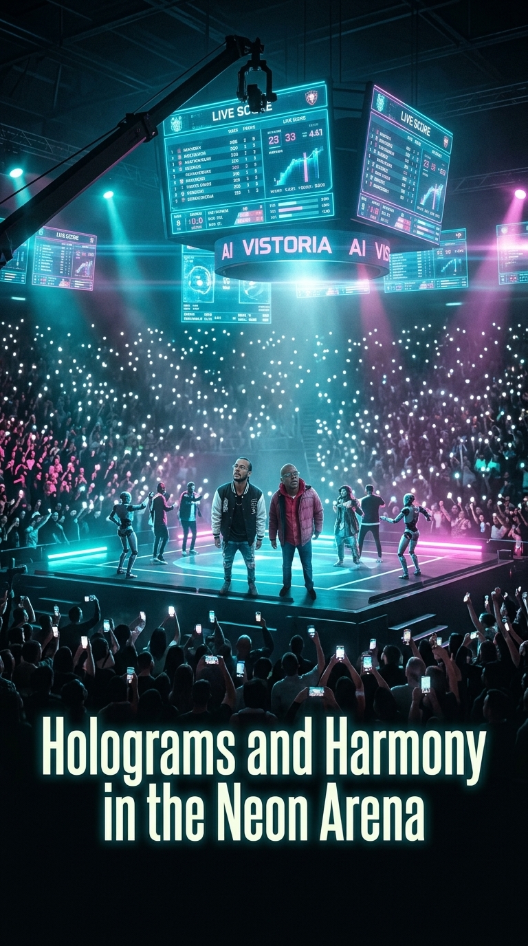 Holograms and Harmony in the Neon Arena