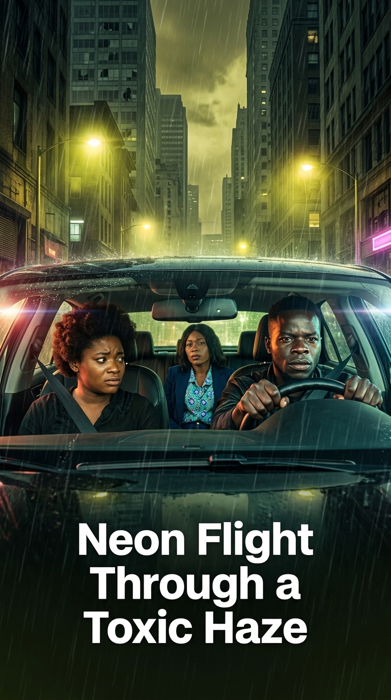 Neon Flight Through a Toxic Haze