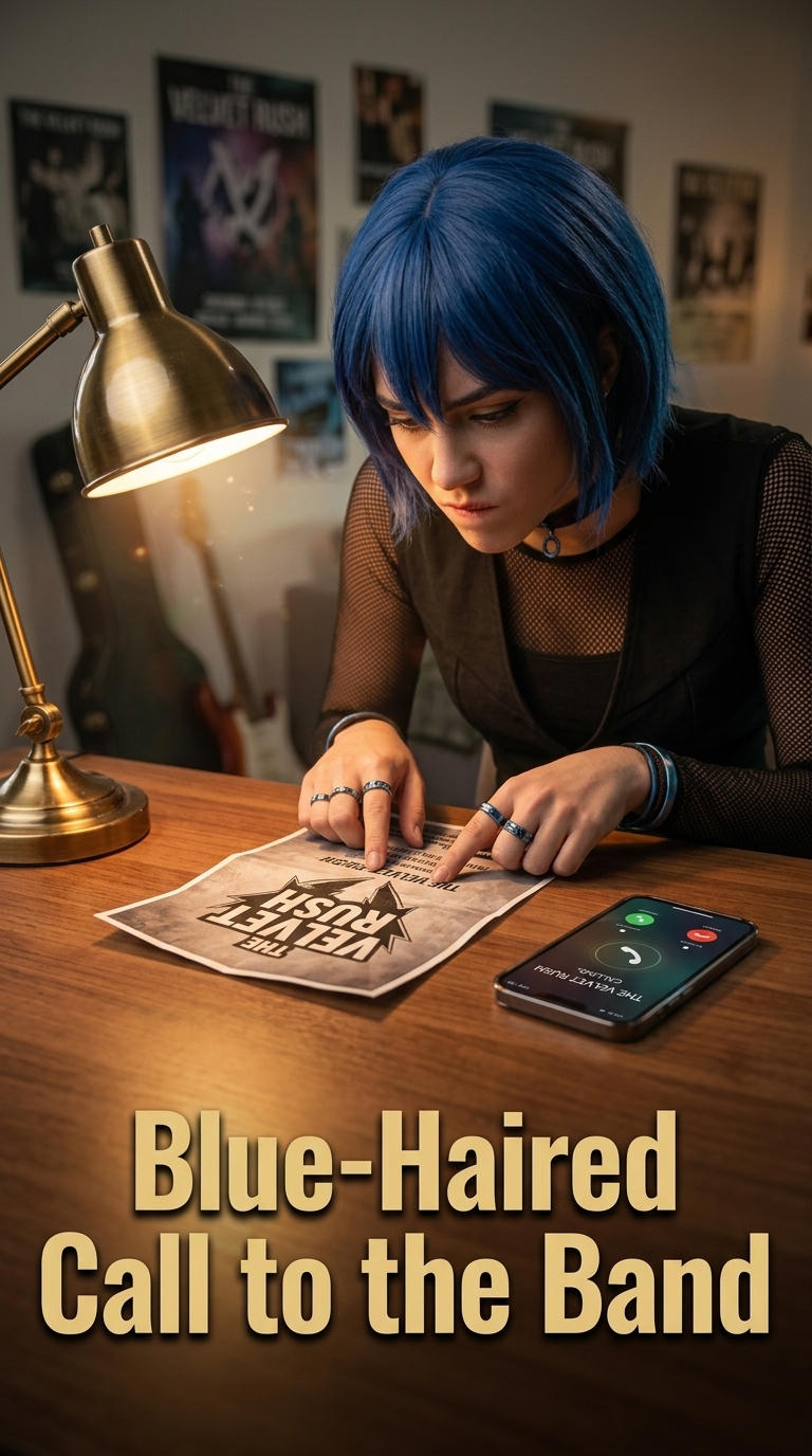 Blue-Haired Call to the Band