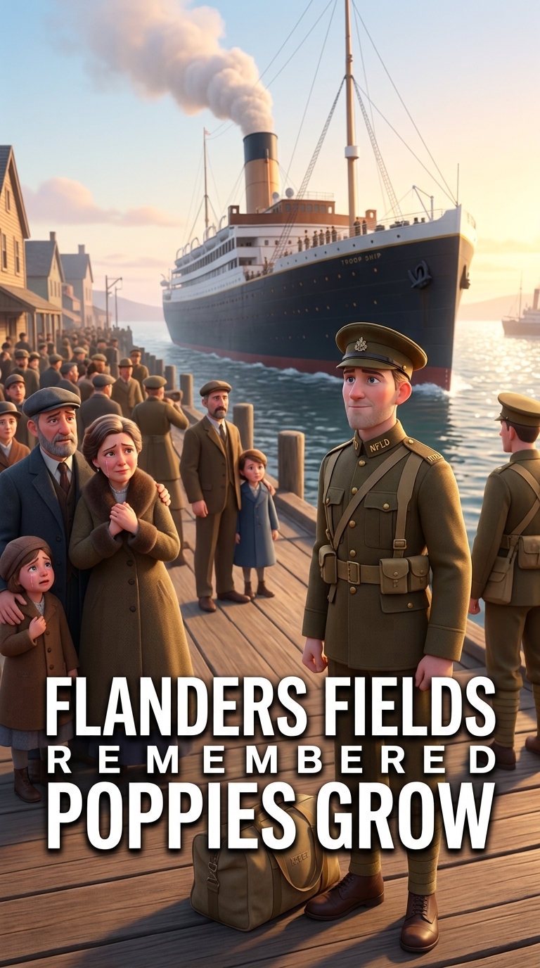 Flanders Fields Remembered Poppies Grow