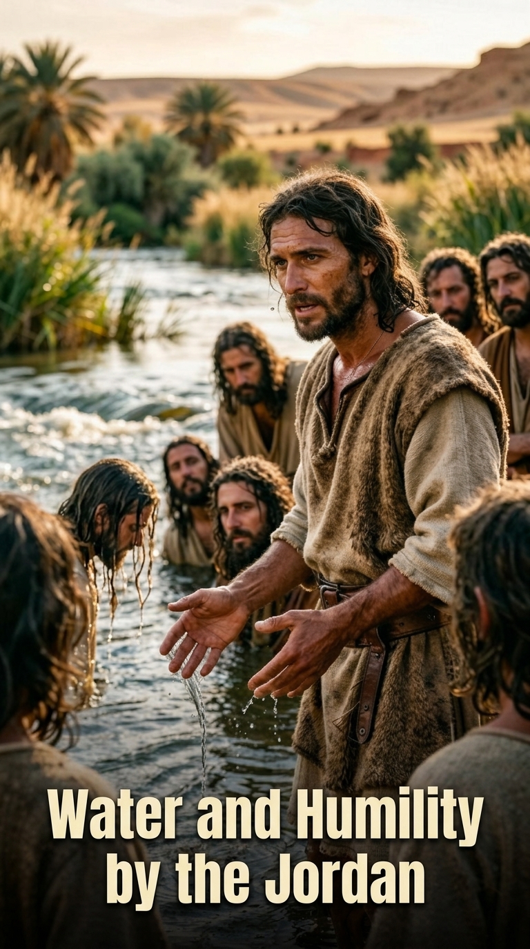 Water and Humility by the Jordan