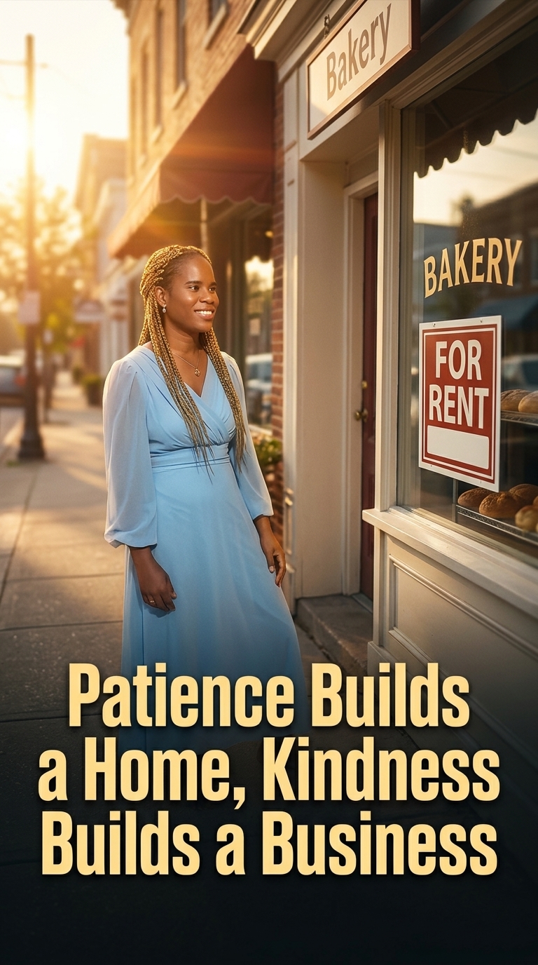 Patience Builds a Home, Kindness Builds a Business