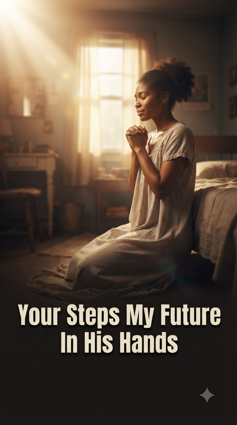 Your Steps My Future In His Hands