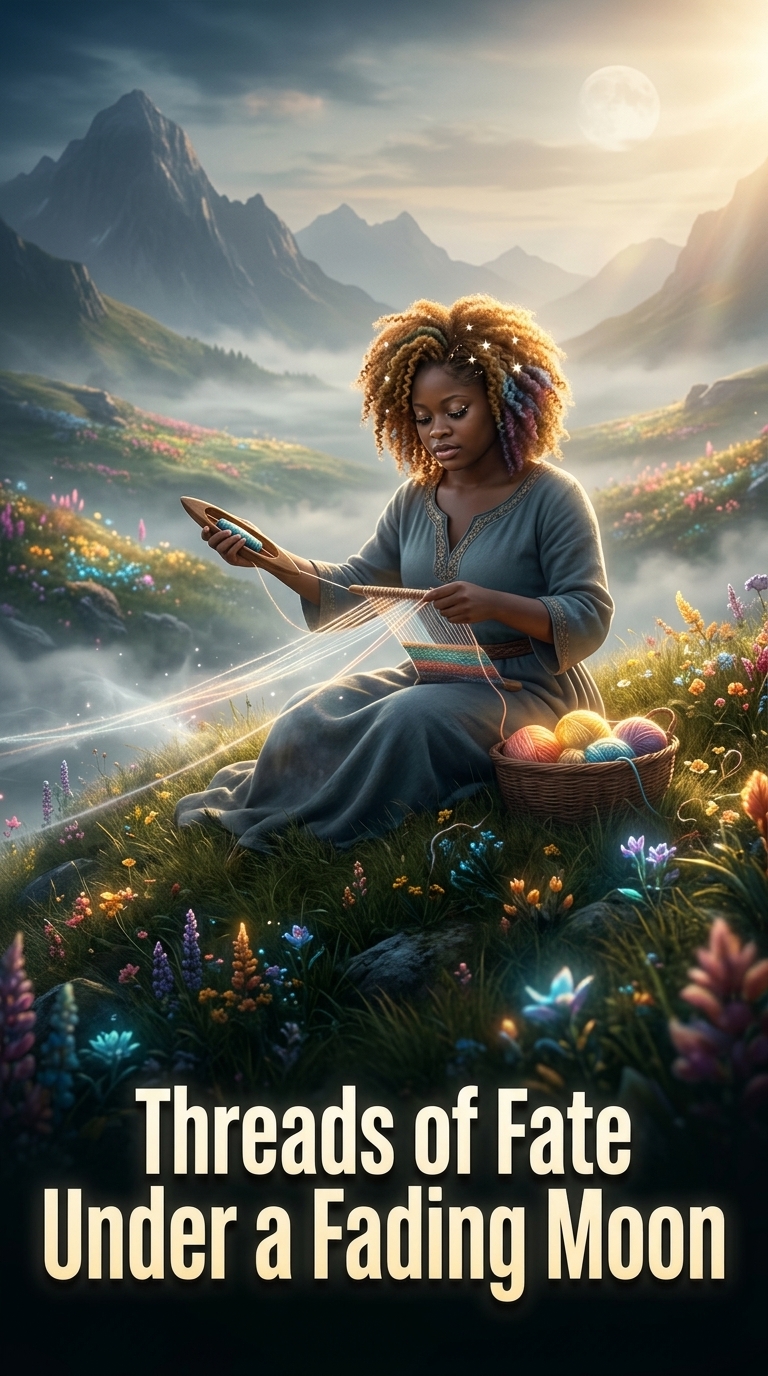 Threads of Fate Under a Fading Moon