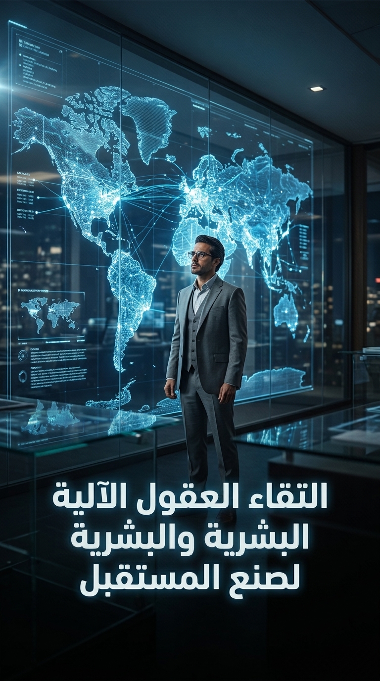 التقاء العقول الآلية والبشرية لصنع المستقبل