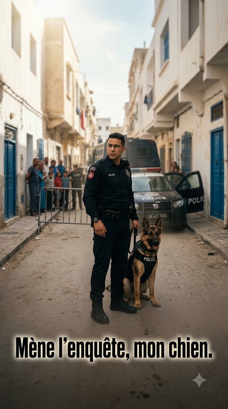 Mène l’enquête, mon chien.