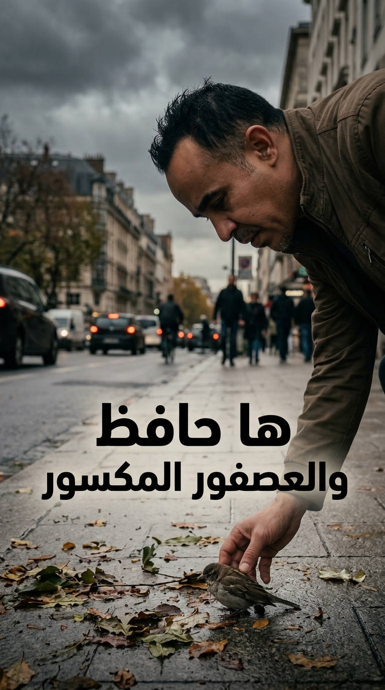 ها حافظ والعصفور المكسور