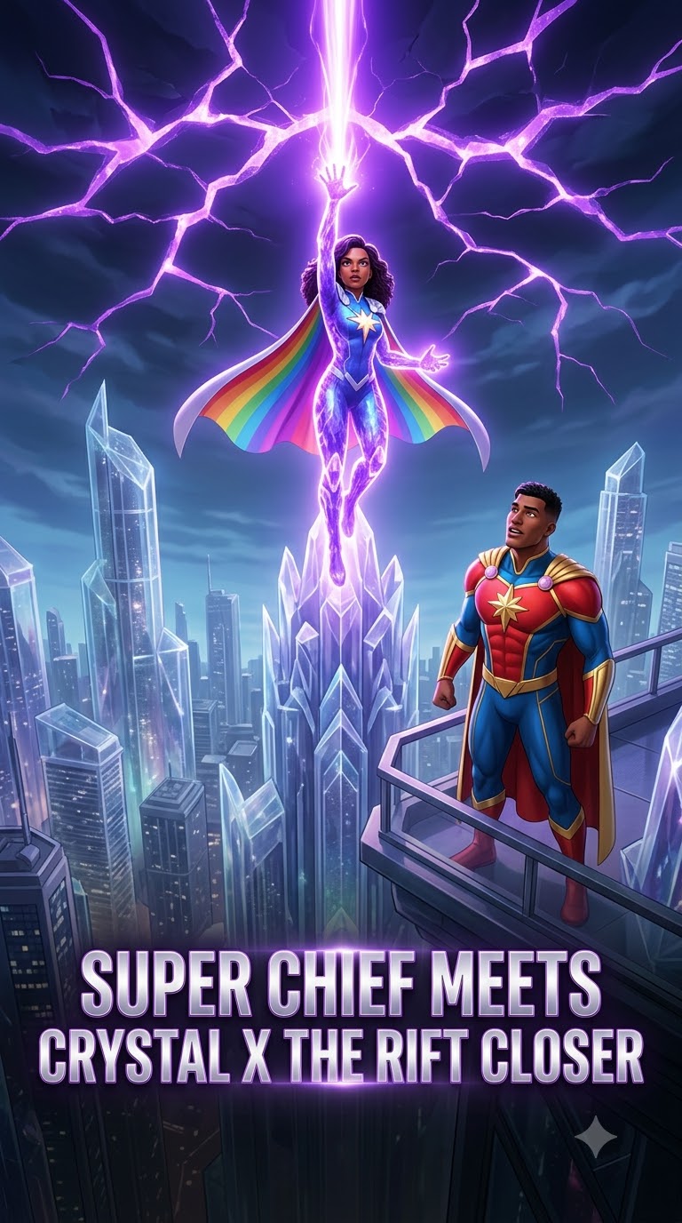 Super Chief Meets Crystal X the Rift Closer