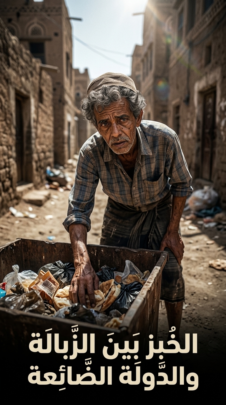 الخبز بين الزبالة والدولة الضائعة
