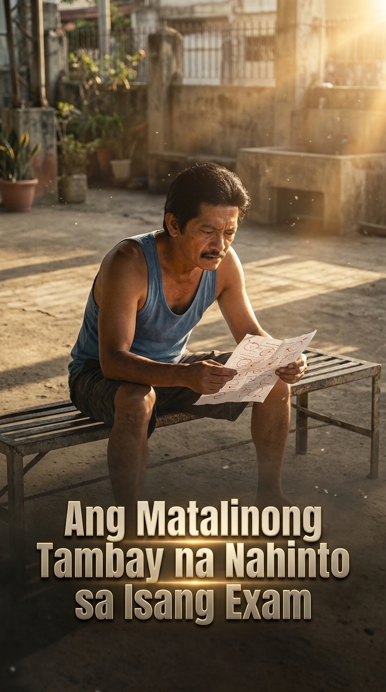 Ang Matalinong Tambay na Nahinto sa Isang Exam