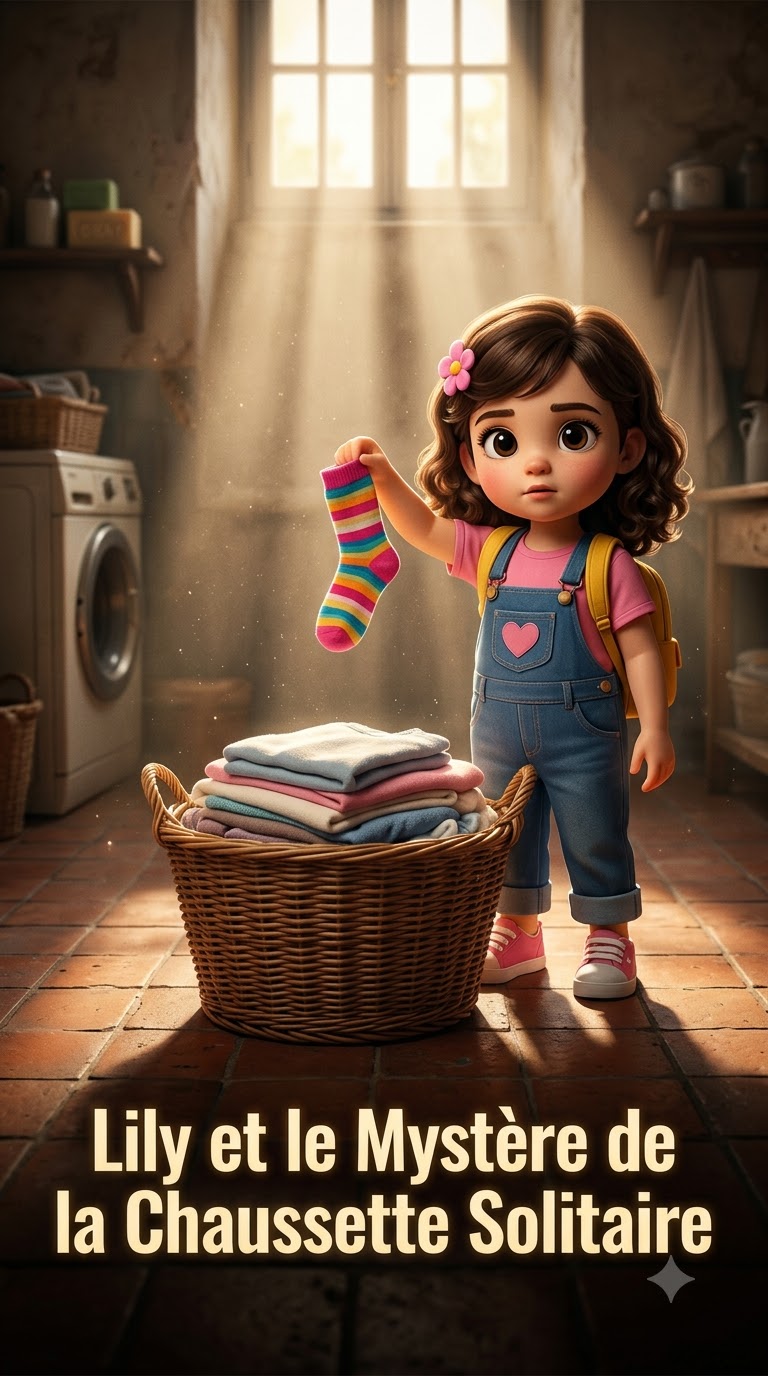 Lily et le Mystère de la Chaussette Solitaire