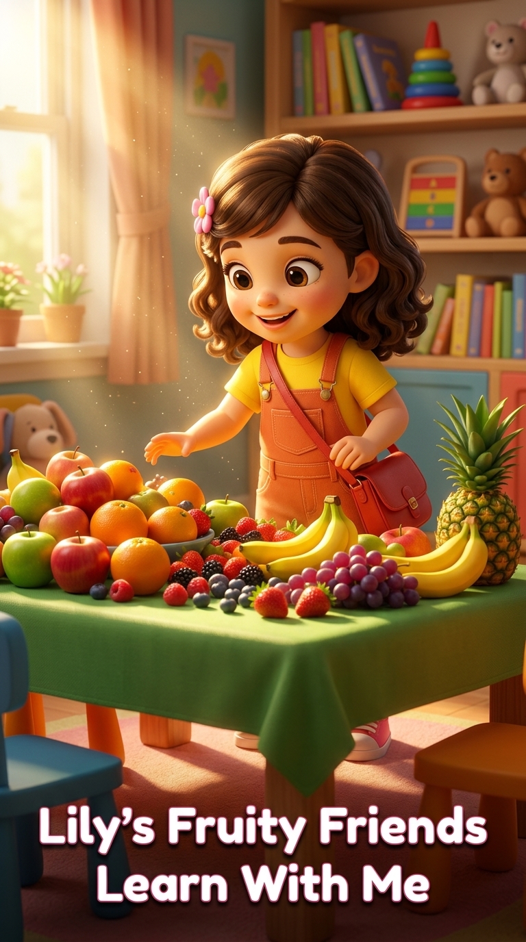 Lily's Fruity Friends Learn With Me
