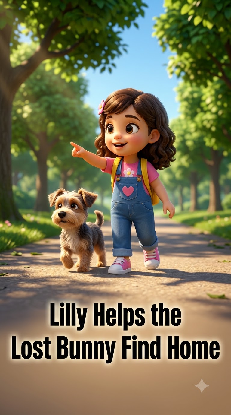 Lilly Helps the Lost Bunny Find Home