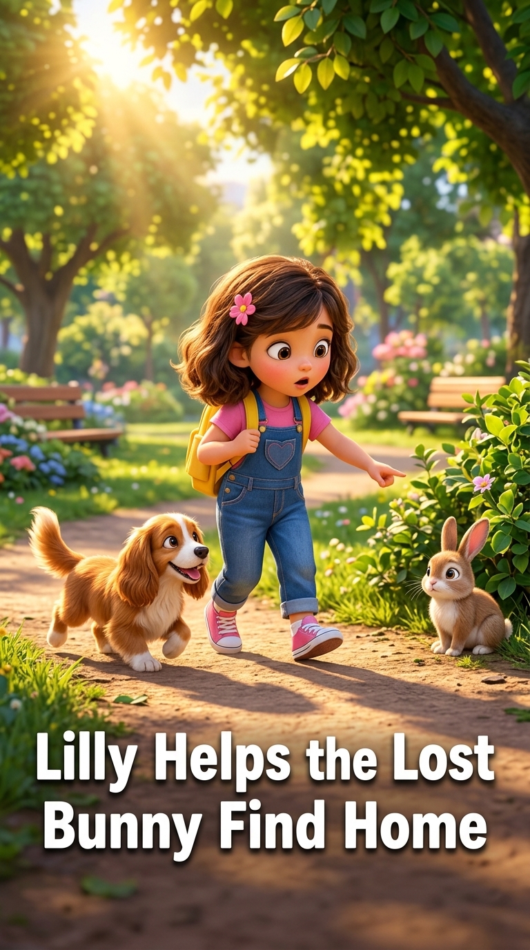 Lilly Helps the Lost Bunny Find Home