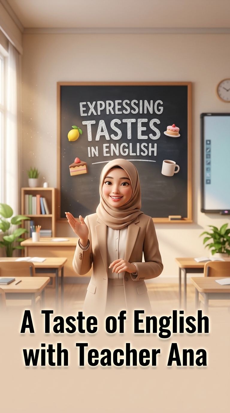 A Taste of English with Teacher Ana