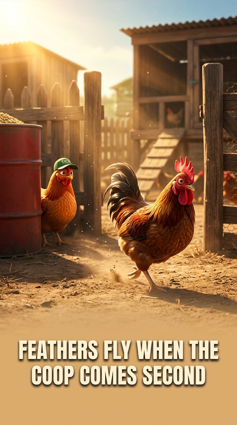 Feathers Fly When the Coop Comes Second