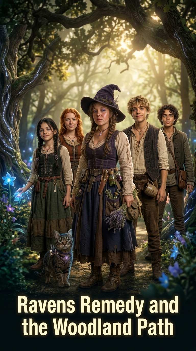 Ravens Remedy and the Woodland Path