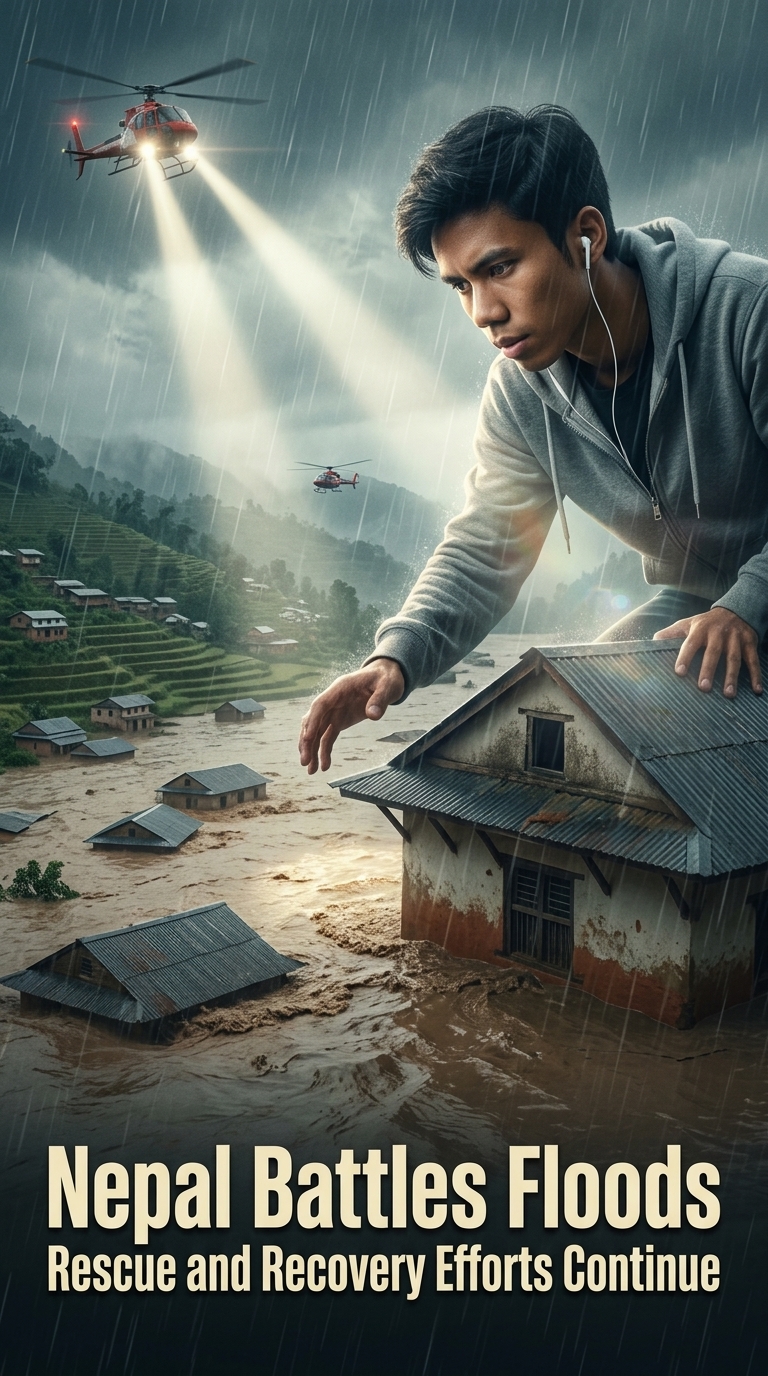 Nepal Battles Floods Rescue and Recovery Efforts Continue