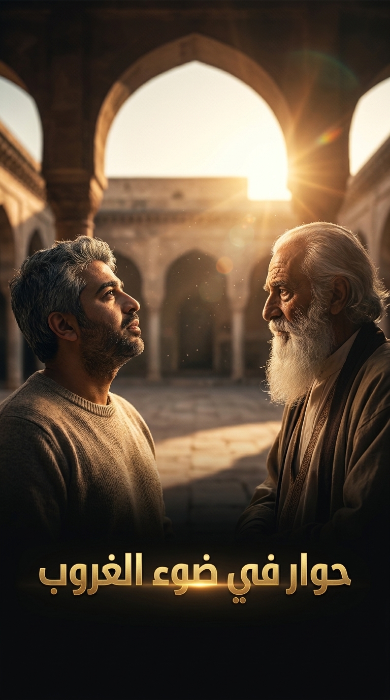 حوار في ضوء الغروب