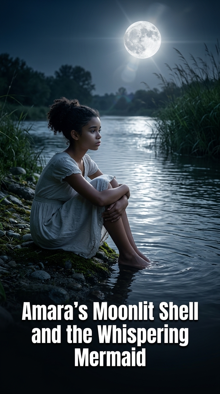 Amara's Moonlit Shell and the Whispering Mermaid