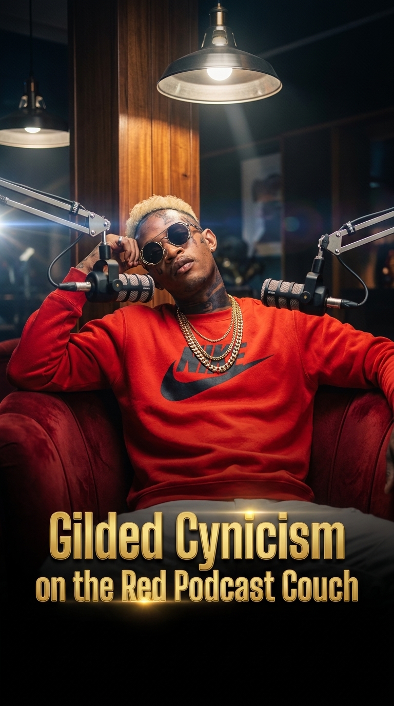 Gilded Cynicism on the Red Podcast Couch