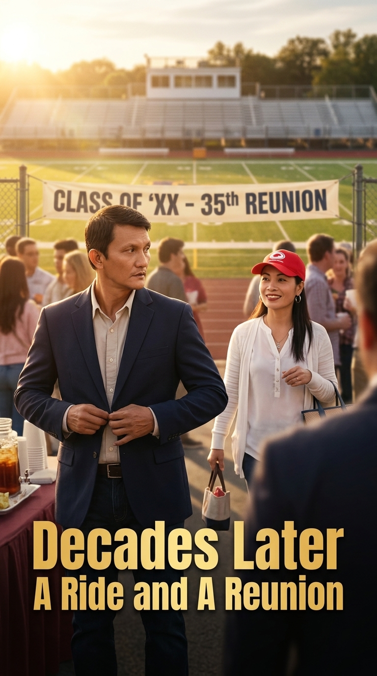 Decades Later A Ride and A Reunion