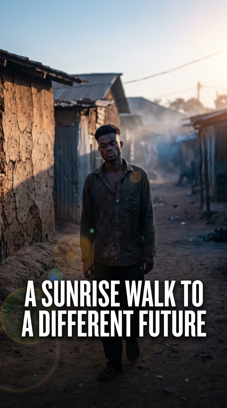 A Sunrise Walk to a Different Future