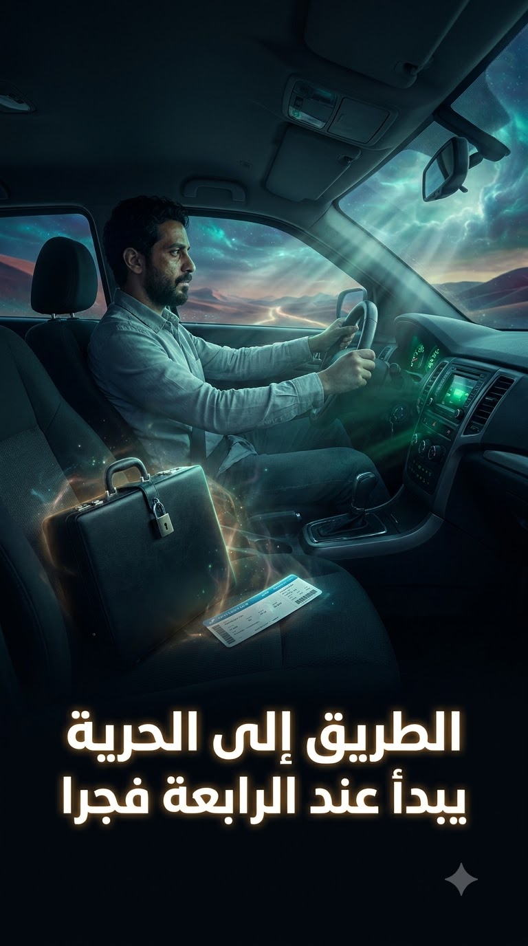 الطريق إلى الحرية يبدأ عند الرابعة فجرا