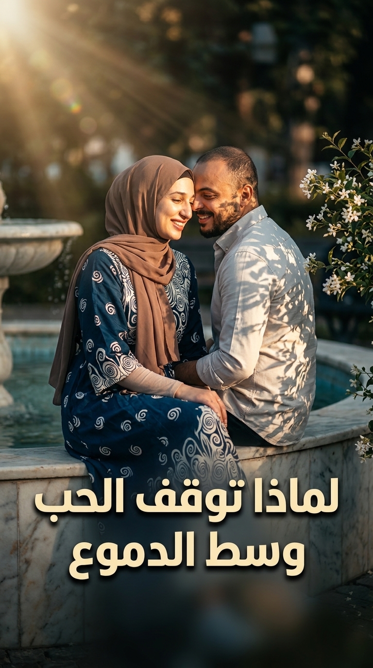 لماذا توقف الحب وسط الدموع