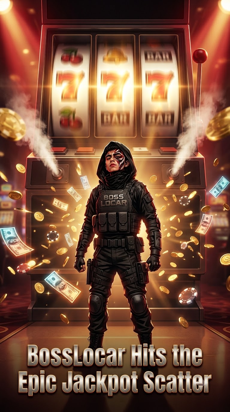BossLocar Hits the Epic Jackpot Scatter