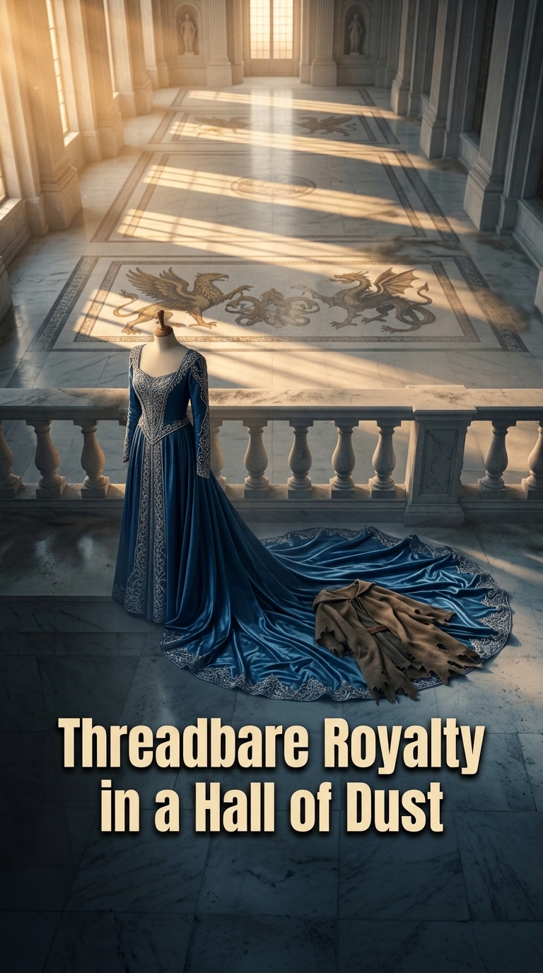 Threadbare Royalty in a Hall of Dust