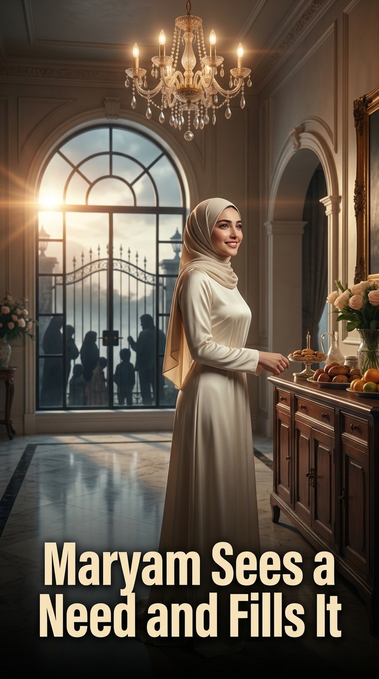 Maryam Sees a Need and Fills It