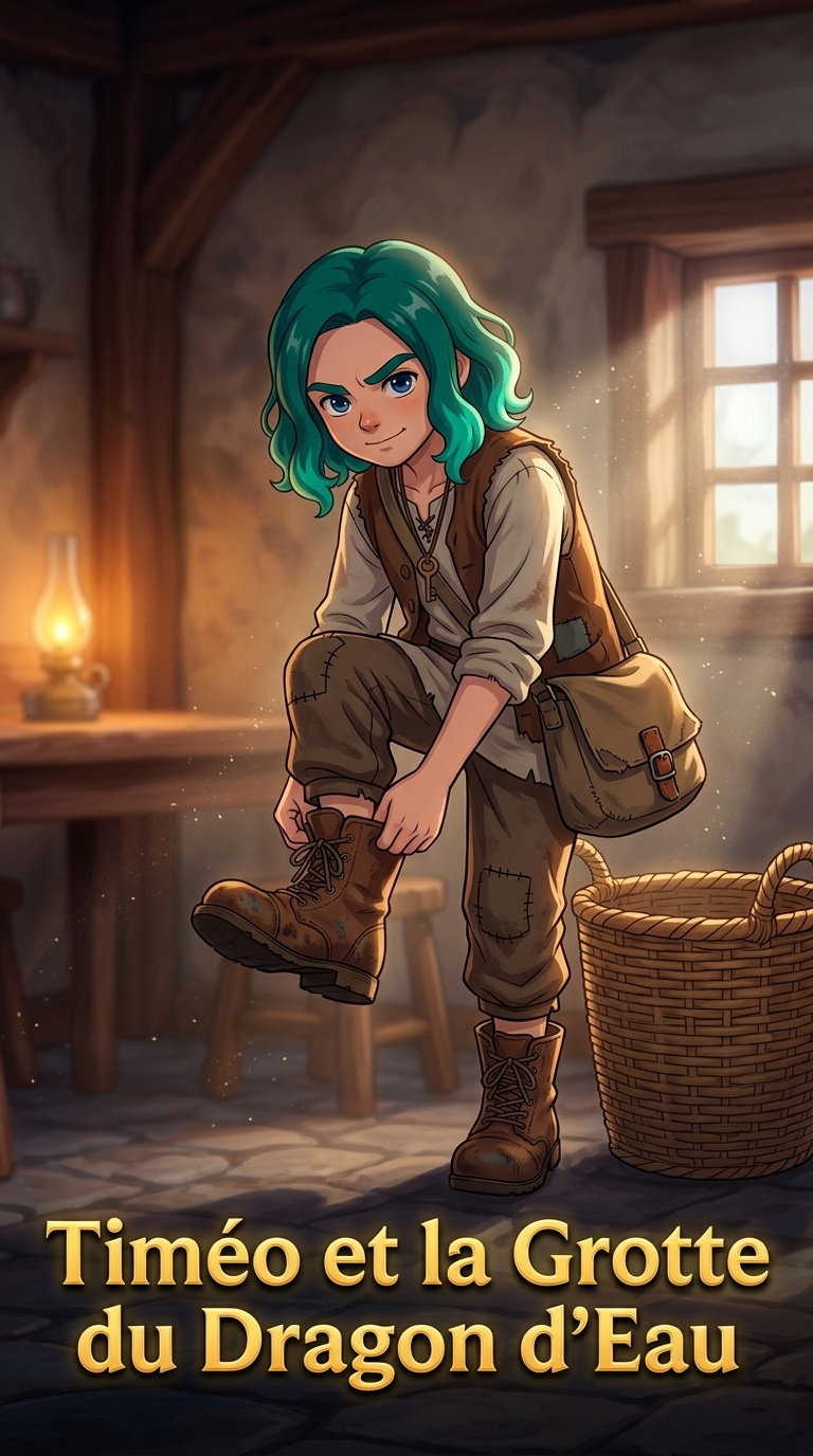 Timéo et la Grotte du Dragon d'Eau
