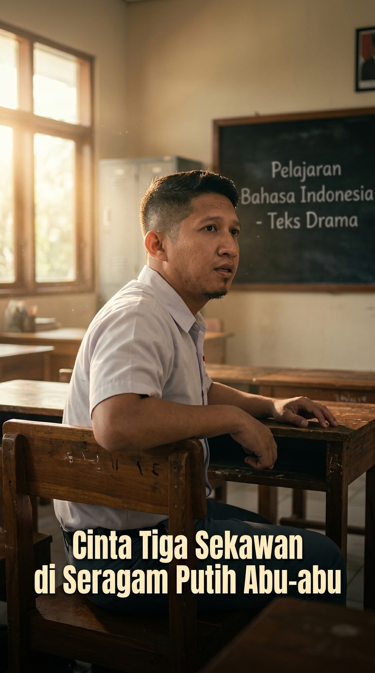 Cinta Tiga Sekawan di Seragam Putih Abu-abu