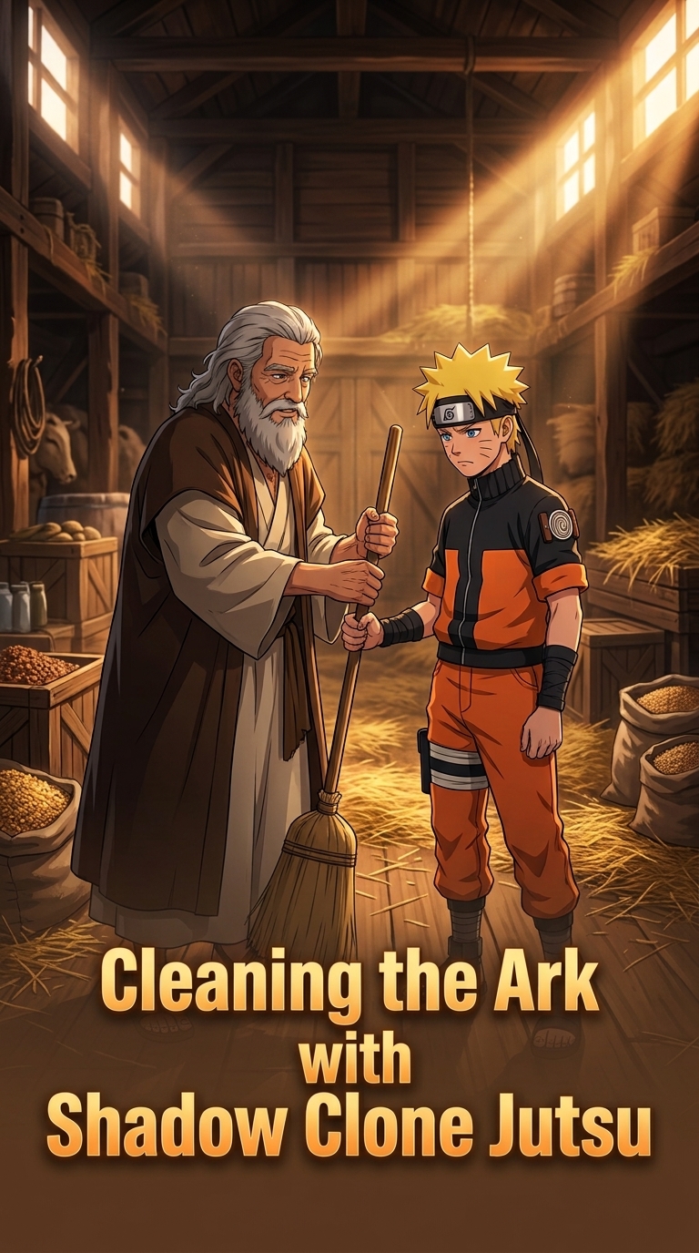 Cleaning the Ark with Shadow Clone Jutsu