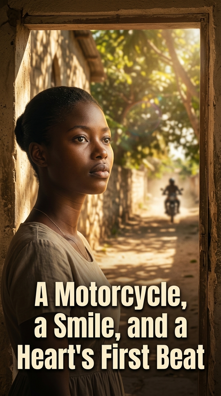 A Motorcycle, a Smile, and a Heart's First Beat