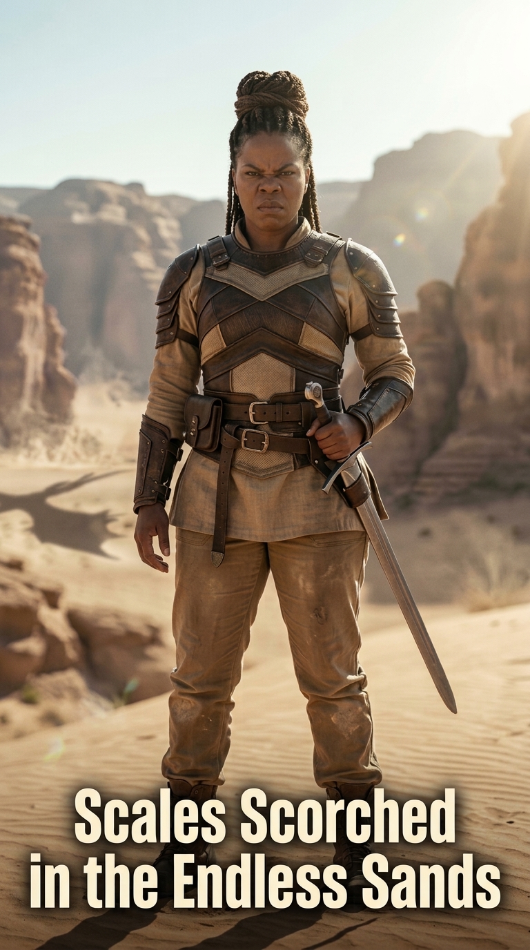 Scales Scorched in the Endless Sands